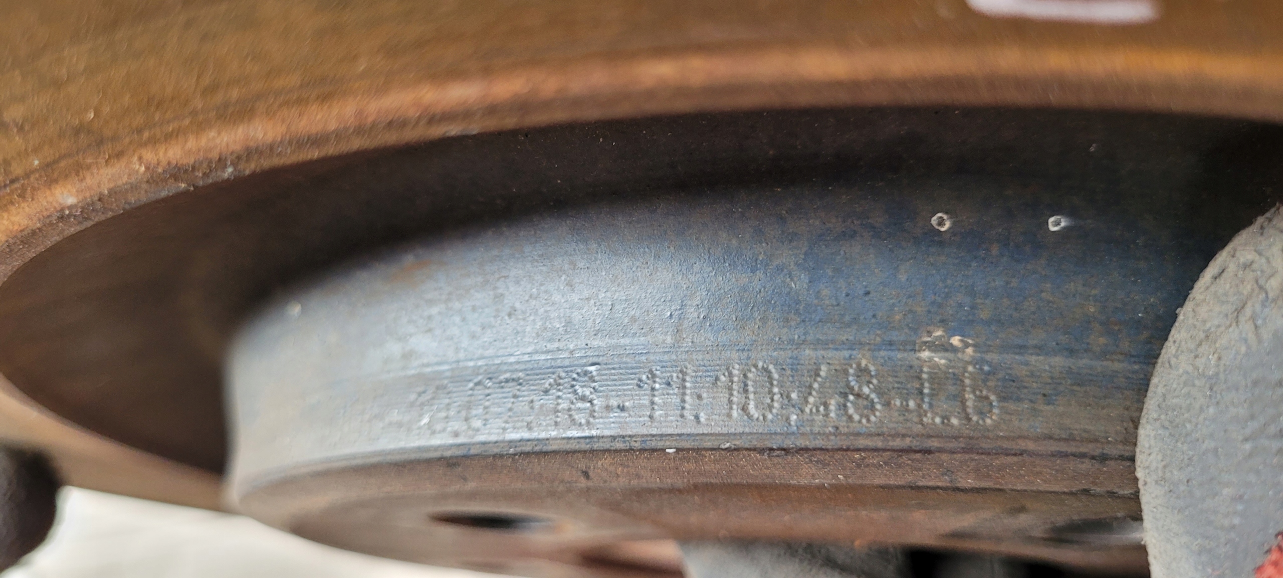 JEEP WRANGLER JK disc discs rear part rear. left right 3.6 2X