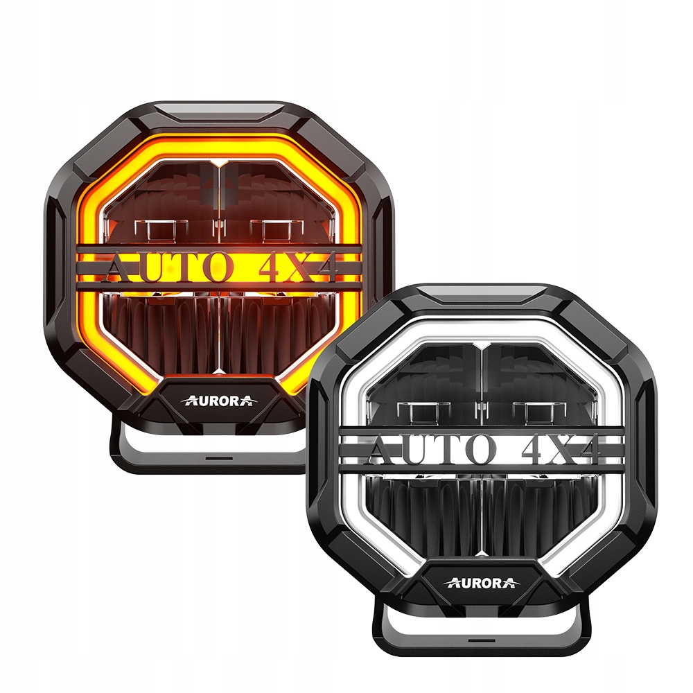 Pracovná lampa x 2 ks 4 palce 2 farby čip Osram Lightbar Orgin