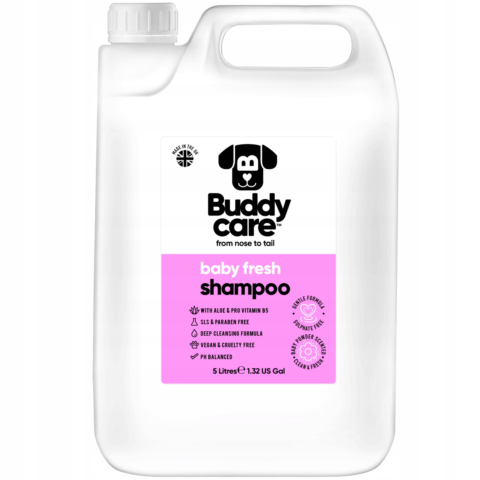 Šampon pro psy Buddycare Baby Fresh 5L