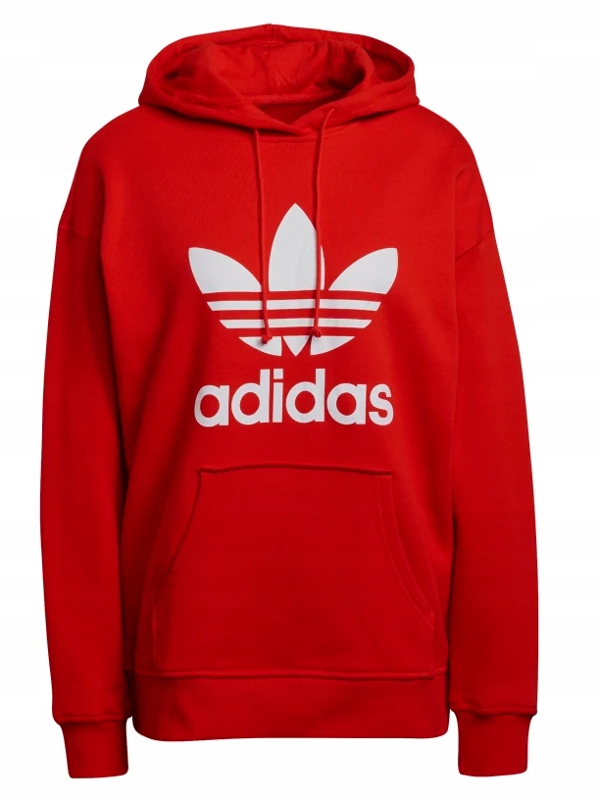 

Bluza damska Adidas Trefoil czerwona H33588 M