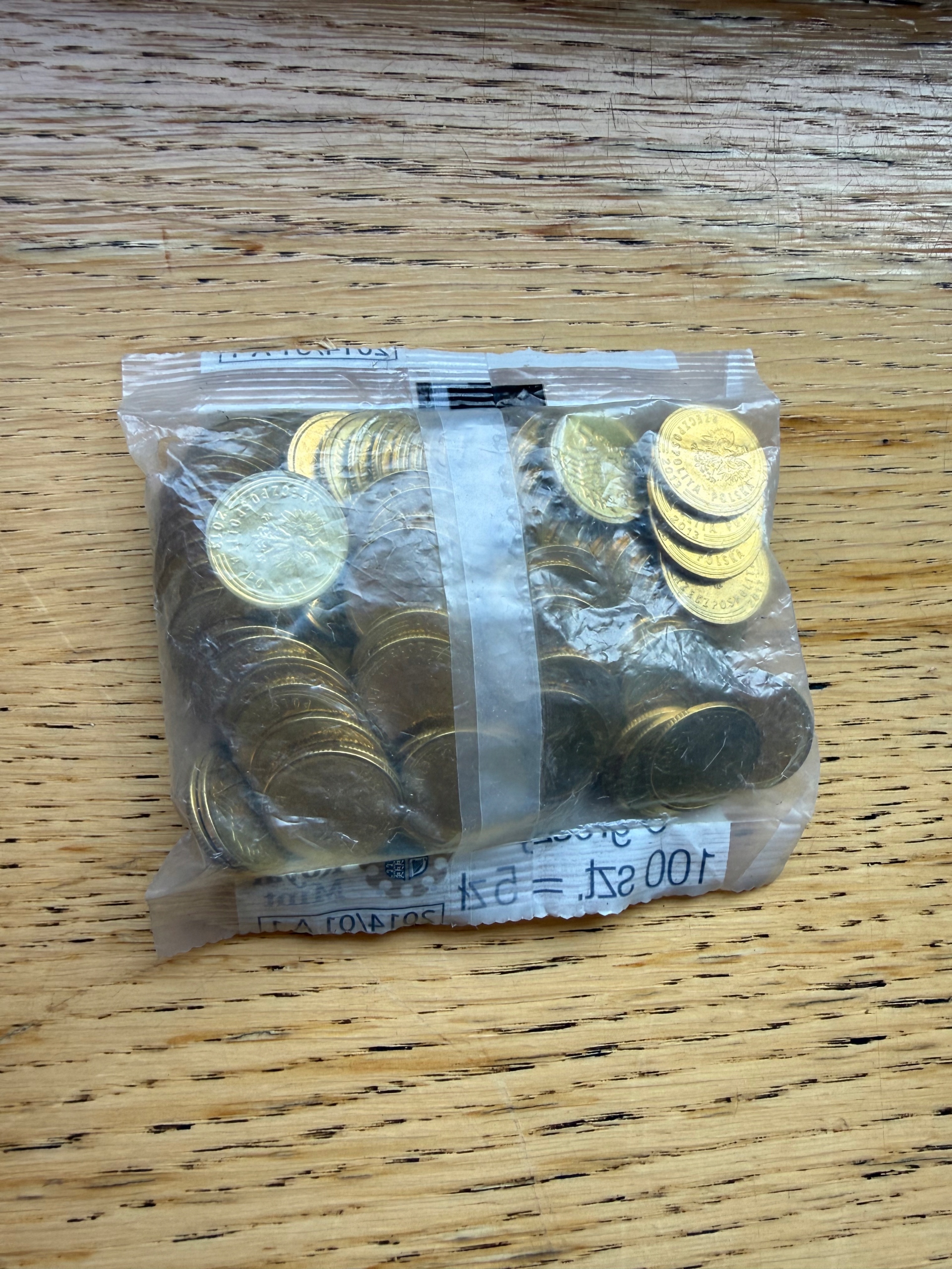 5gr. 2013r. worek menniczy ROYAL MINT