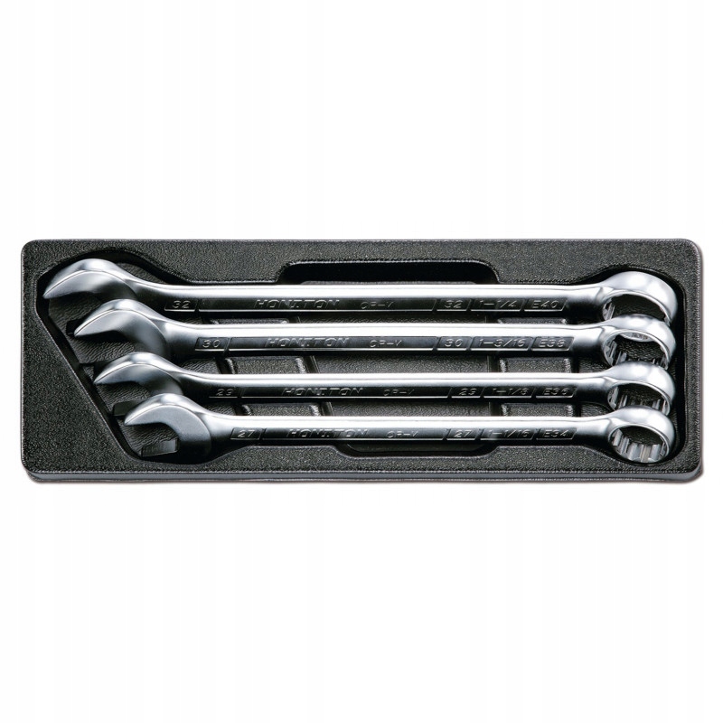 ZESTAW KLUCZY PŁASKO-OCZKOWYCH 4 el. H0025 HONITON EAN (GTIN) 5900774522256