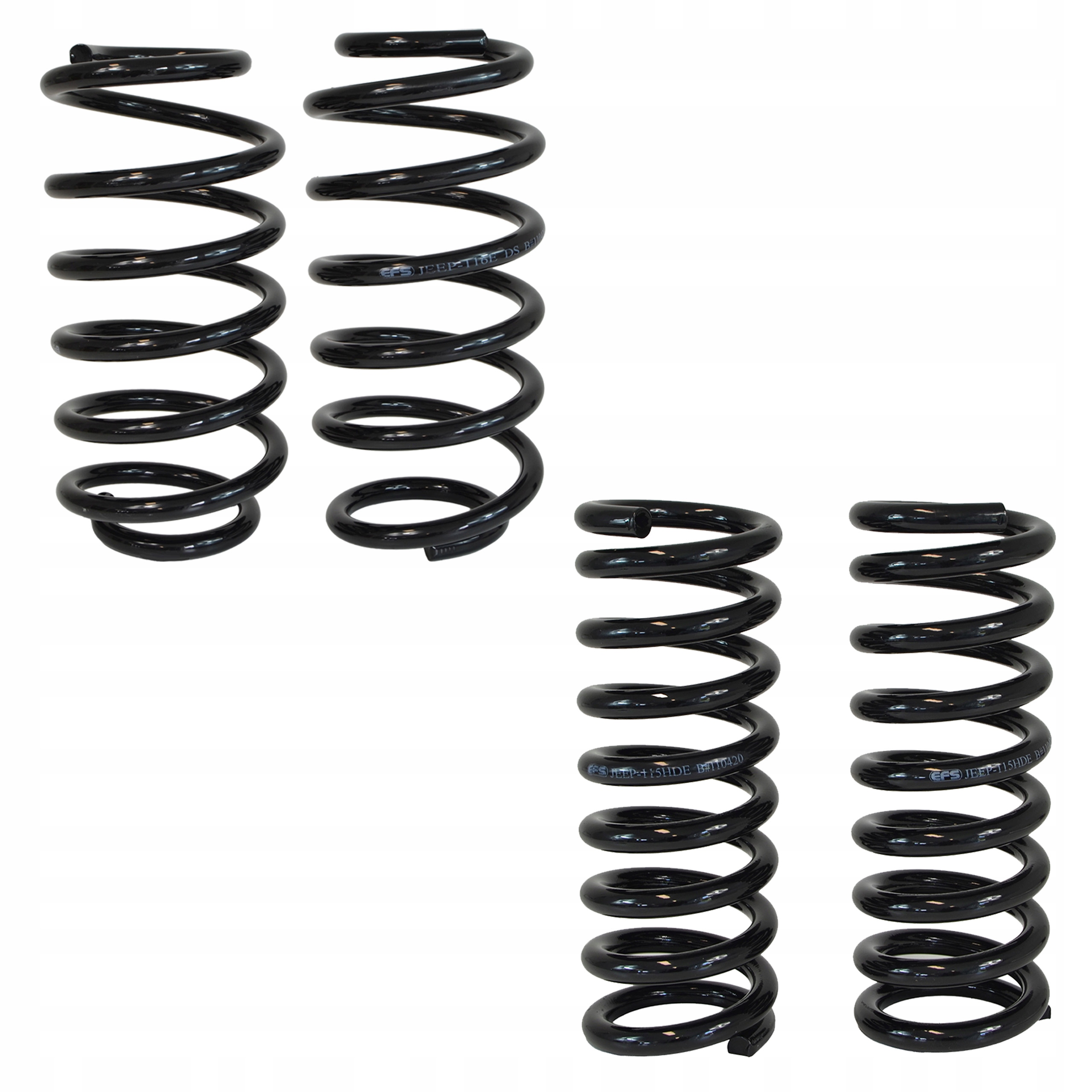 Jeep Grand Cherokee WK1 (05+) – Komplet Pružin 40 mm (80/100 kg) – Efs 4x4