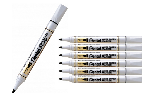 

Marker do tablic suchościeralny Pentel czarny x6