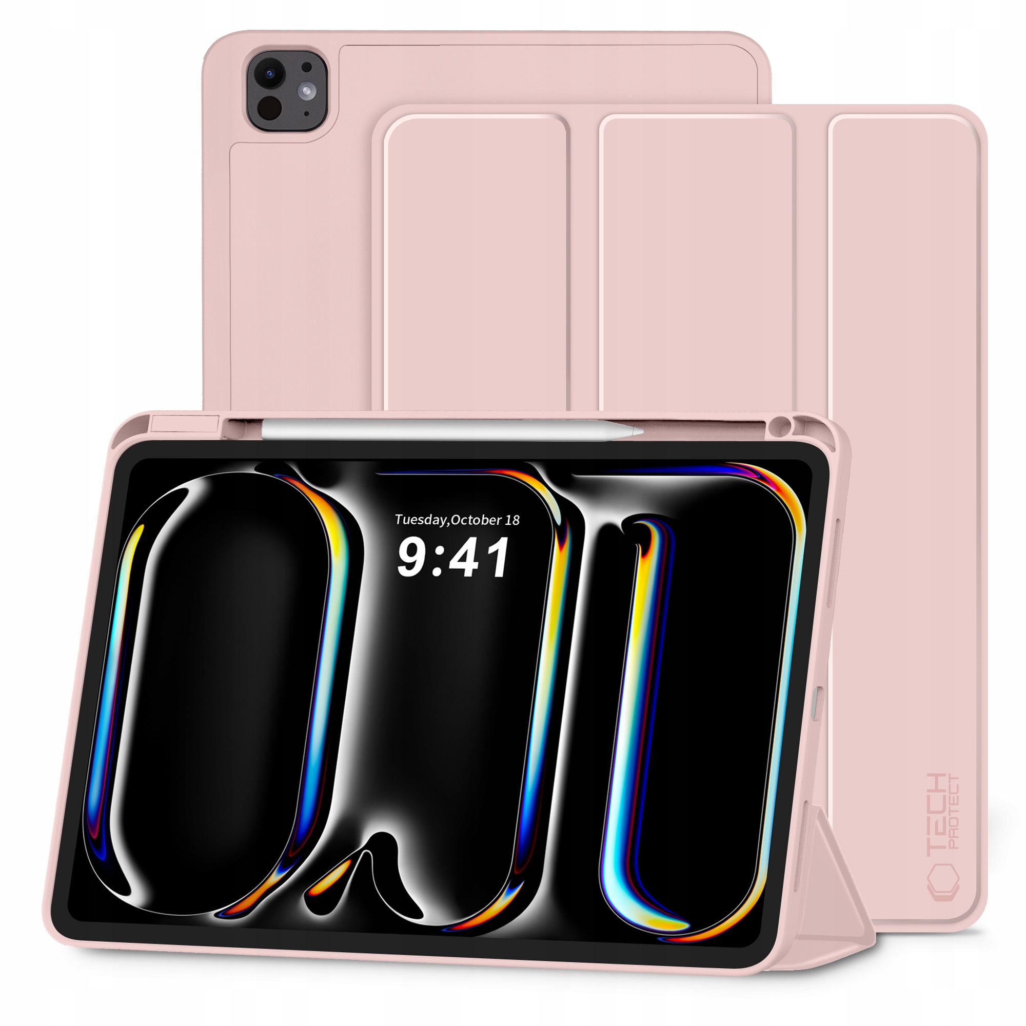 Tech- Protect Sc Pen iPad Pro 13" 7 8 2024- 2025 Pink Tech- Protect