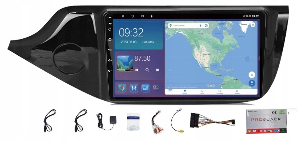 Gps Navigace Rádio Kia Ceed 2012-2018 Carplay Android Auto 4GB 64GB