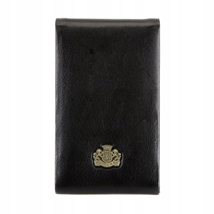 Černé kožené pouzdro na vizitky Wittchen Arizona 10-2-240-1