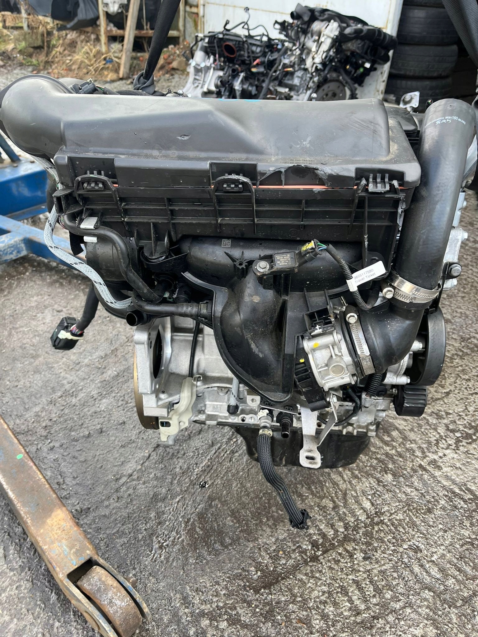 engine complete PEUGEOT CITROEN 1,6 10FJCC PSA 5G06