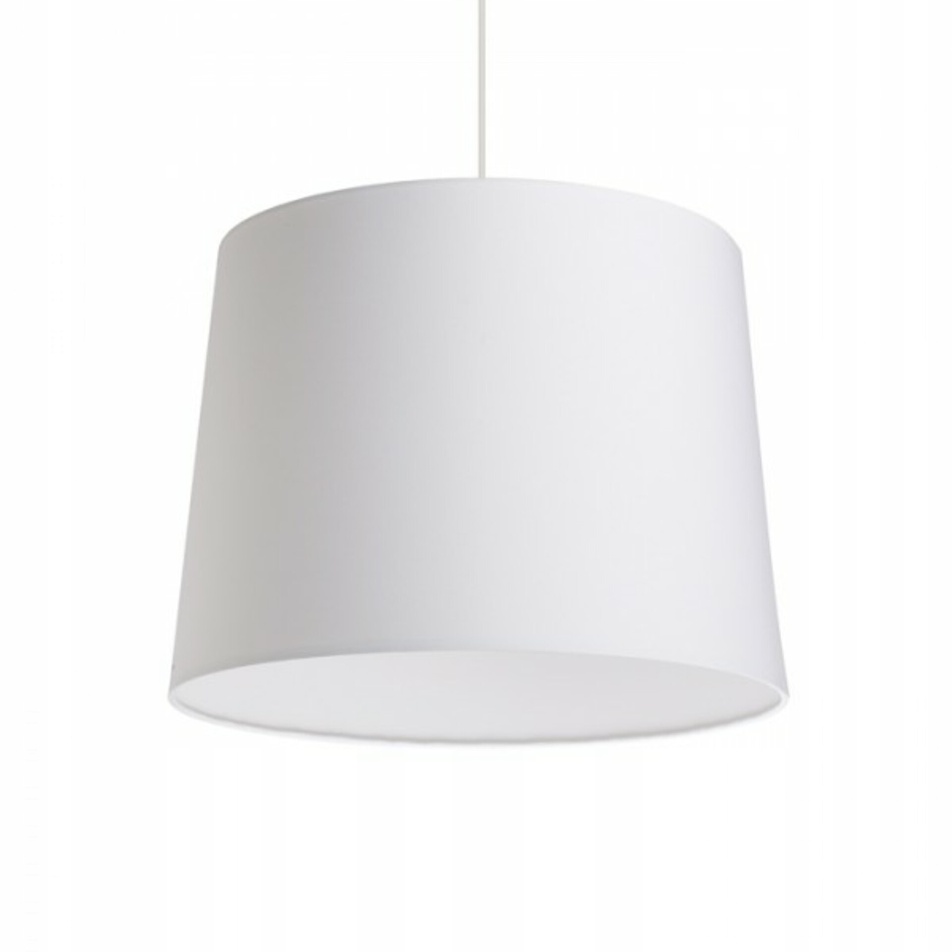 Textilné tienidlo Rendl Aspro 40/30 biele, priemer 40 cm, E27, max . 23W