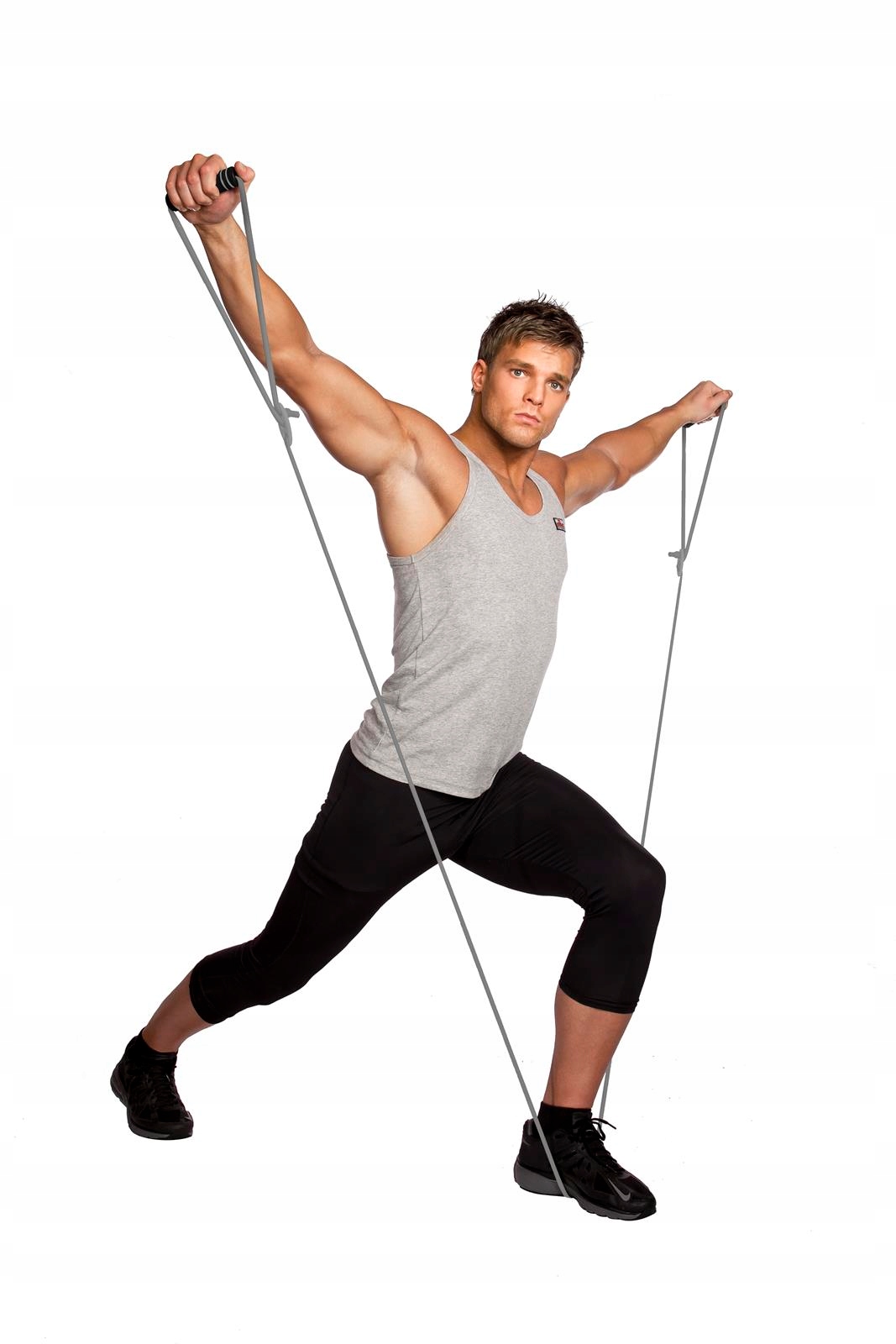 BODY SCULPTURE GUMA FITNESS Z REGULACJĄ BB 2022 Kolor dominujący szary