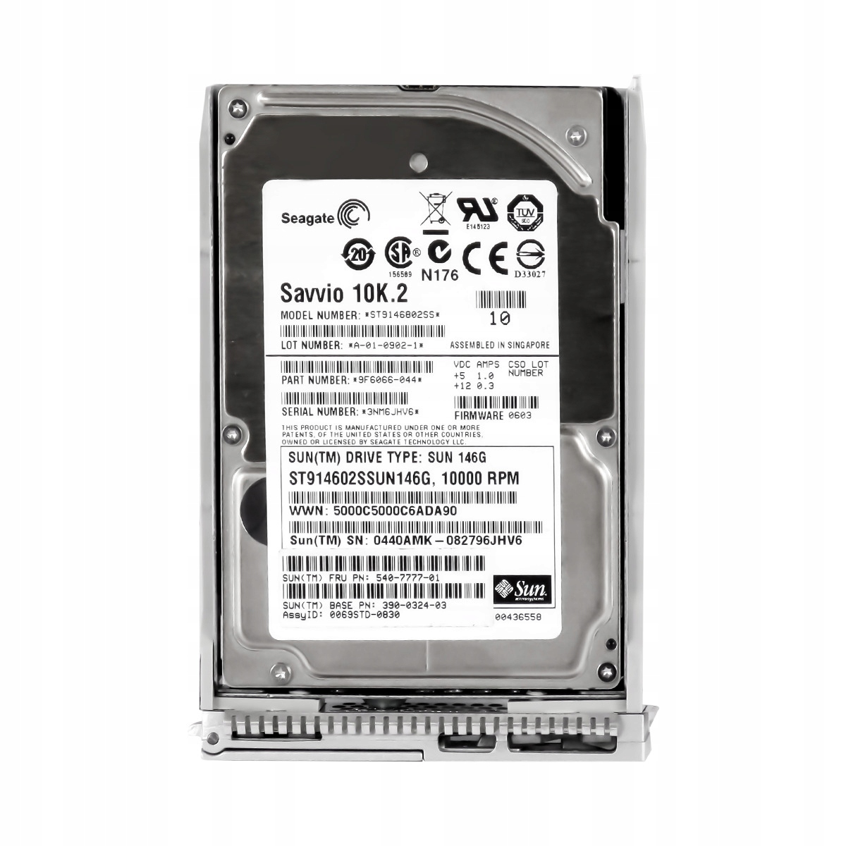 Sun 540-7777-01 146GB 10K Sas 2.5" ST914602SSUN146G