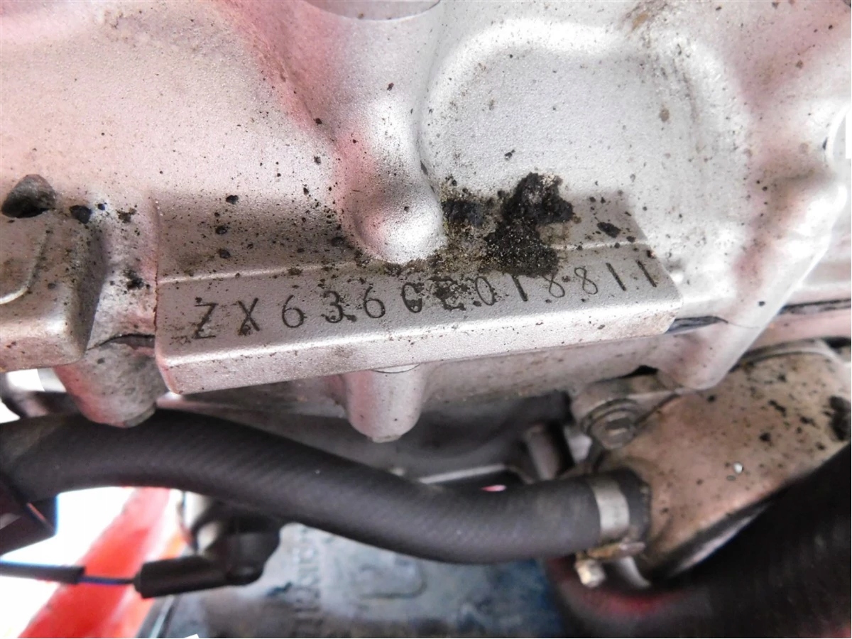 SIL.A225 Двигатель engine kawasaki zx - 6r 636 ninja 2006 28977 л