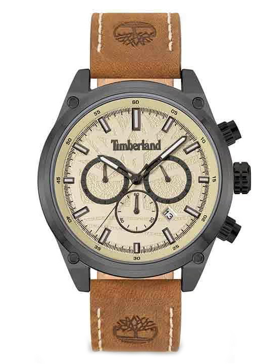 Zegarek Męski Timberland TDWGC9000803 Brązowy 50M Na Dzień Chłopaka