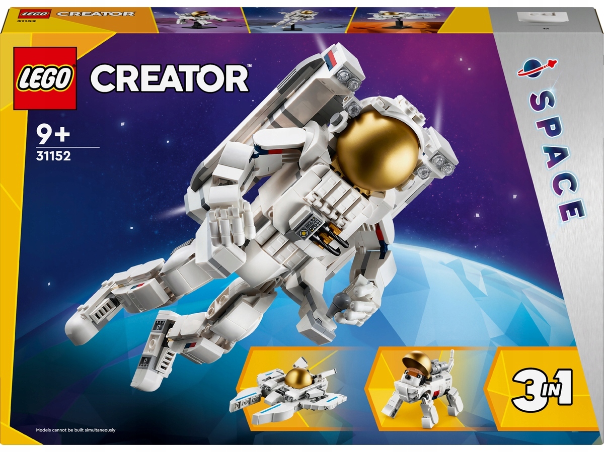 LEGO Creator 31152 Astronauta w kosmosie Wiek dziecka 9 lat +