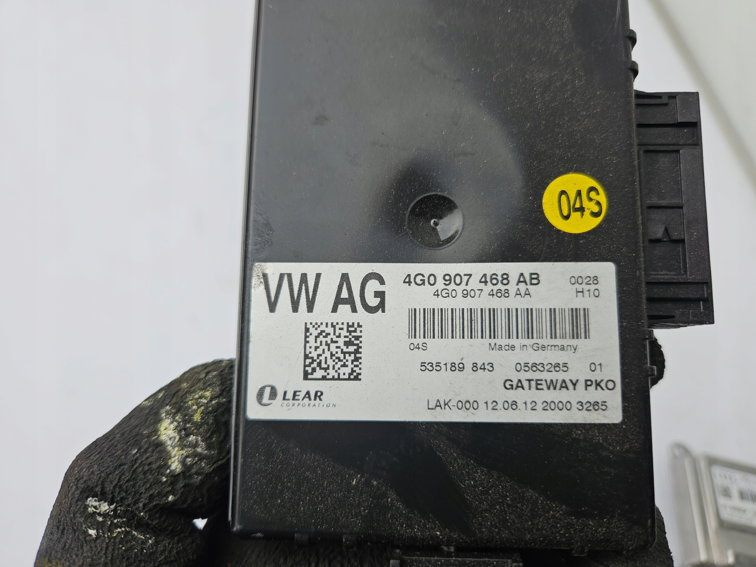 control unit module GATEWAY AUDI A6 C7 A7 C7 4G