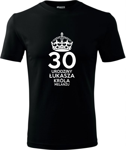 

Prezent Urodziny 30 Koszulki T-shirt Dla Niego 24h