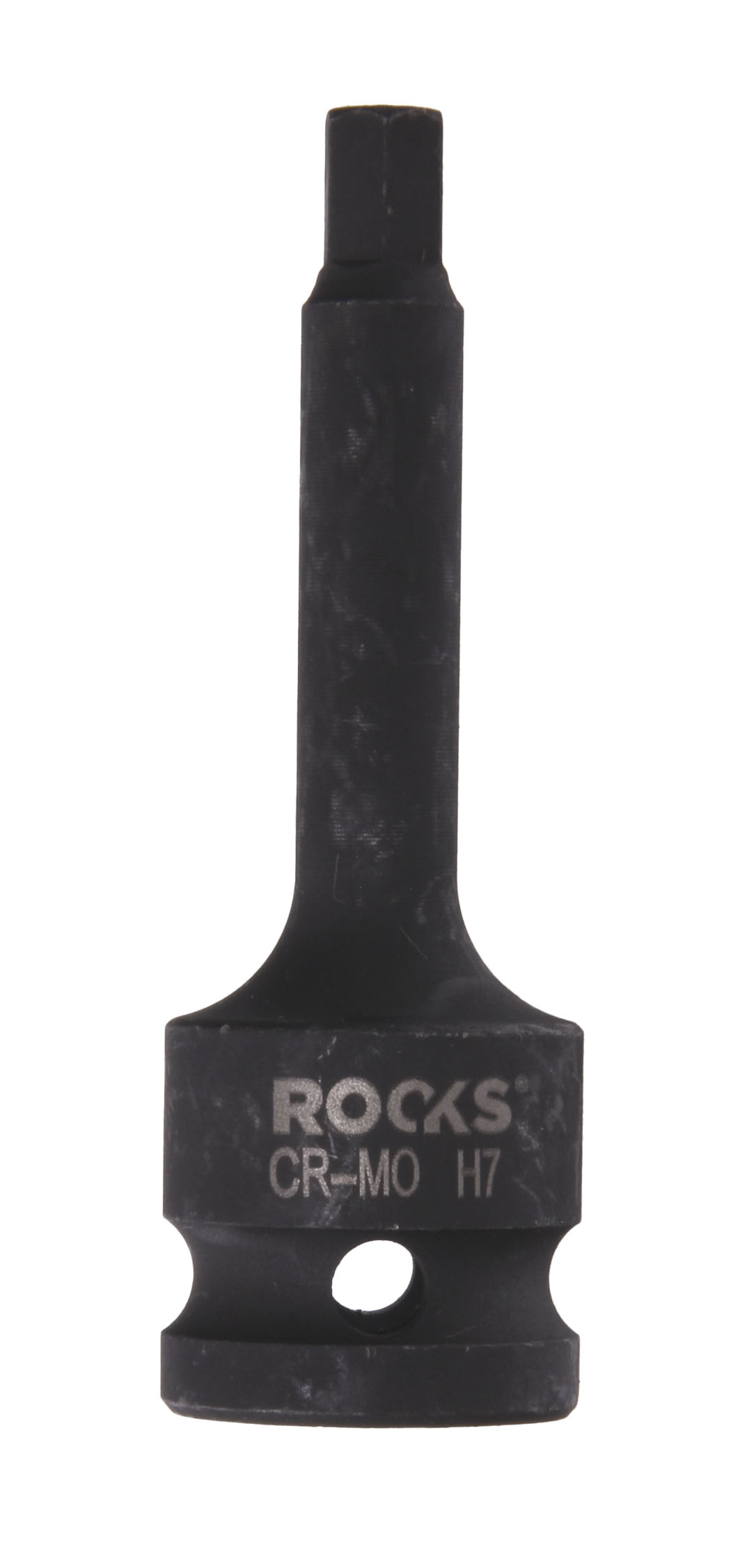 Rooks Klucz trzpieniowy udarowy 1/2'' Hex 7, 75 mm, CrV50Bv30/S2