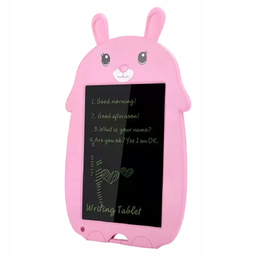 TABLET GRAFICZNY DO RYSOWANIA LCD 9" KRÓLIK ZABAWKA EDUKACYJNA DLA DZIECI