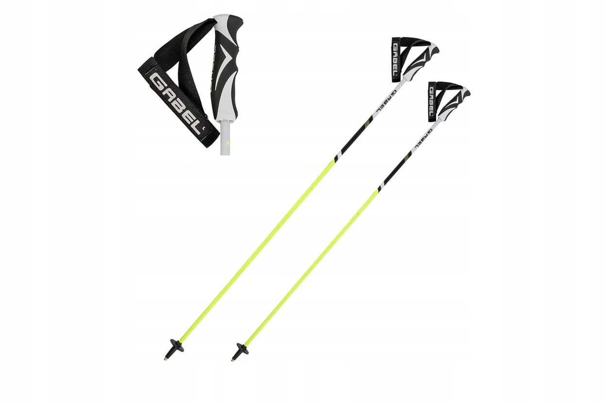 Kijki Gabel Carbon Cross Karbonowe Żółty 115cm