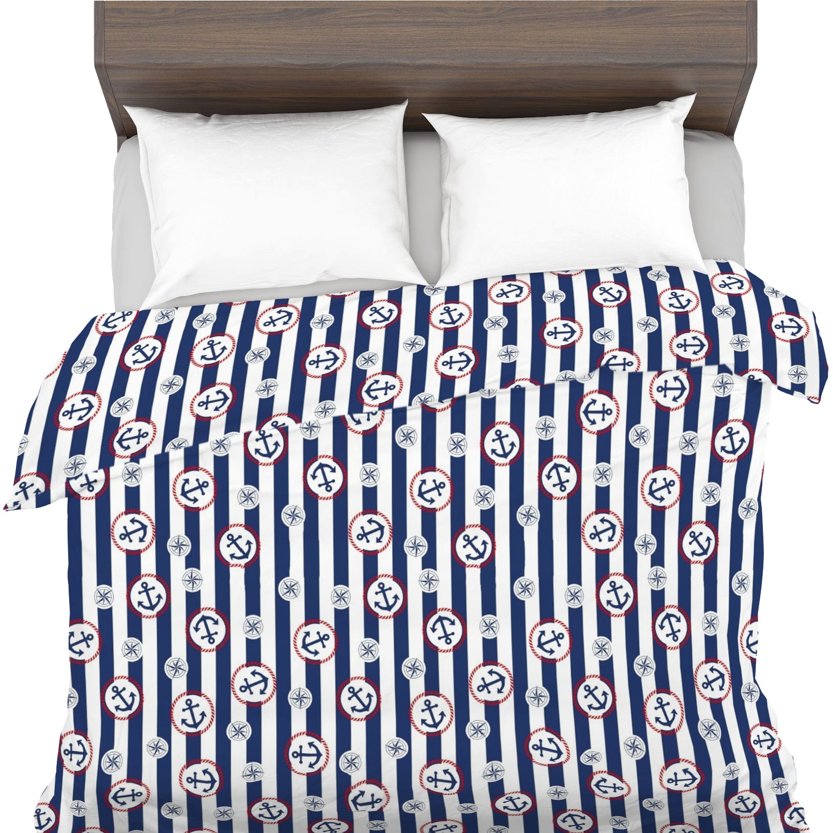 Samotný antialergický povlak na přikrývku 160x220 100% přírodní Bavlna Kotvice