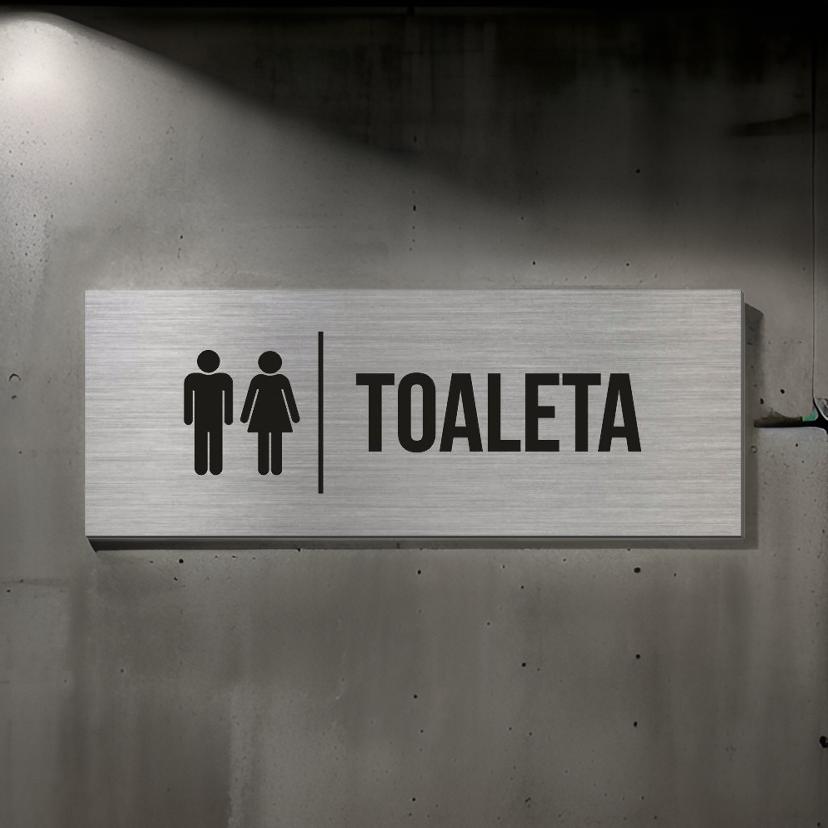 TABLICZKA TOALETA WC INFORMACYJNA NA DRZWI DIBOND 3MM PIKTOGRAM TABLICA 10 Marka Studioflag