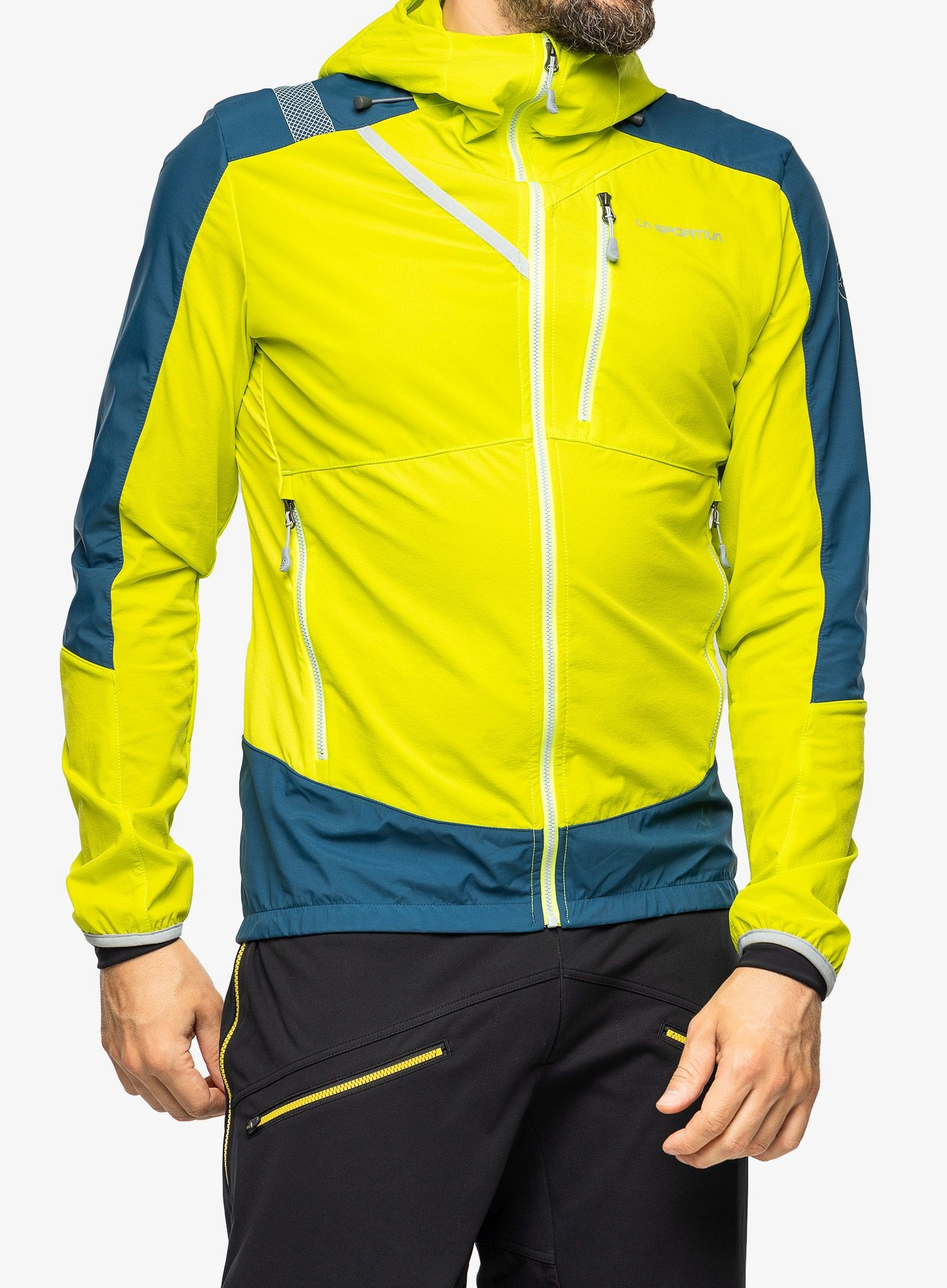 Softshellová bunda La Sportiva Aequilibrium Softshell Jkt lime punch/storm