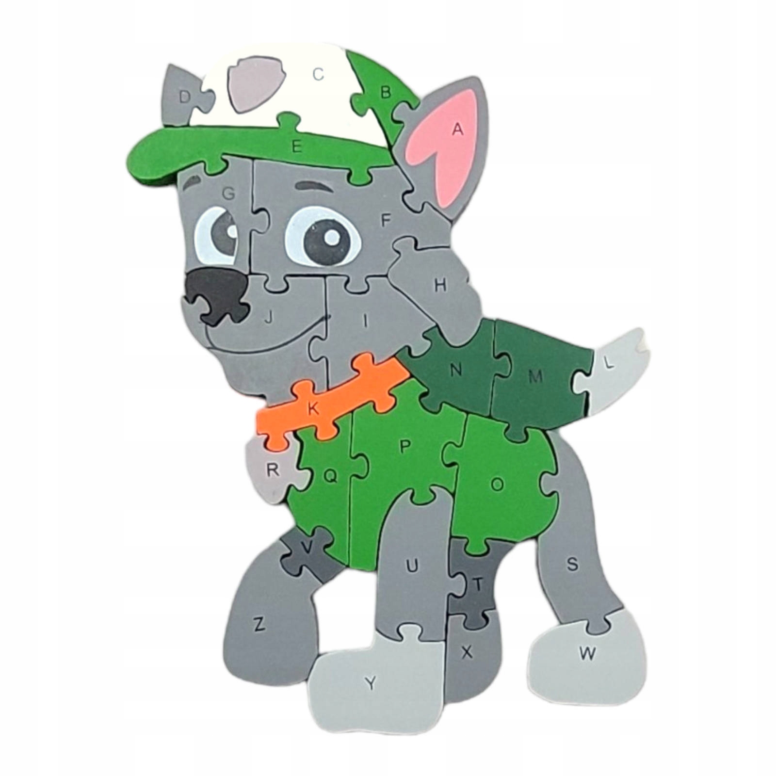 EDUKACYJNE PUZZLE DREWNIANE LITERKI I CYFERKI EAN (GTIN) 5905701613274