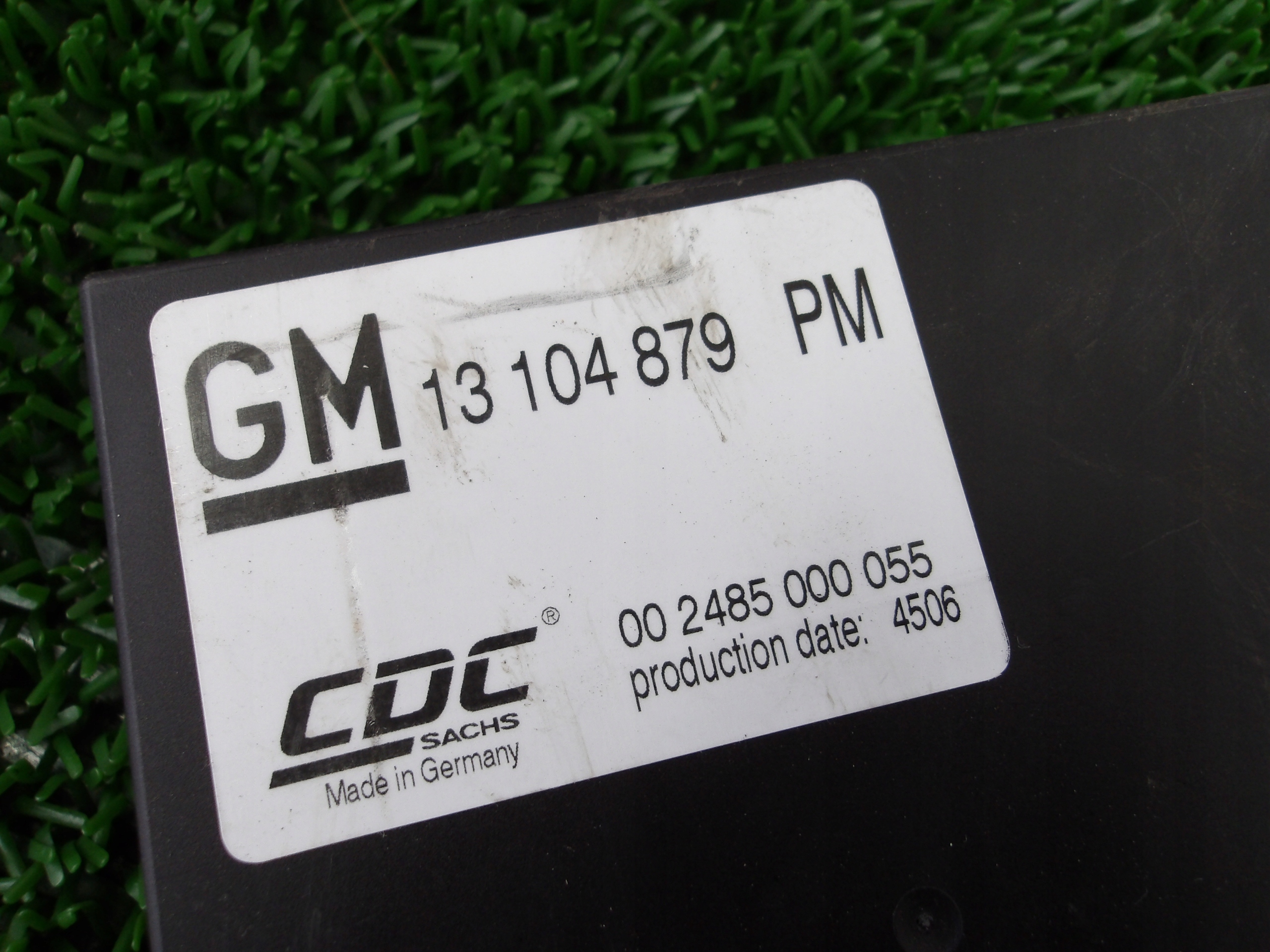 OPEL ZAFIRA B 05- module springing 13104879 PM