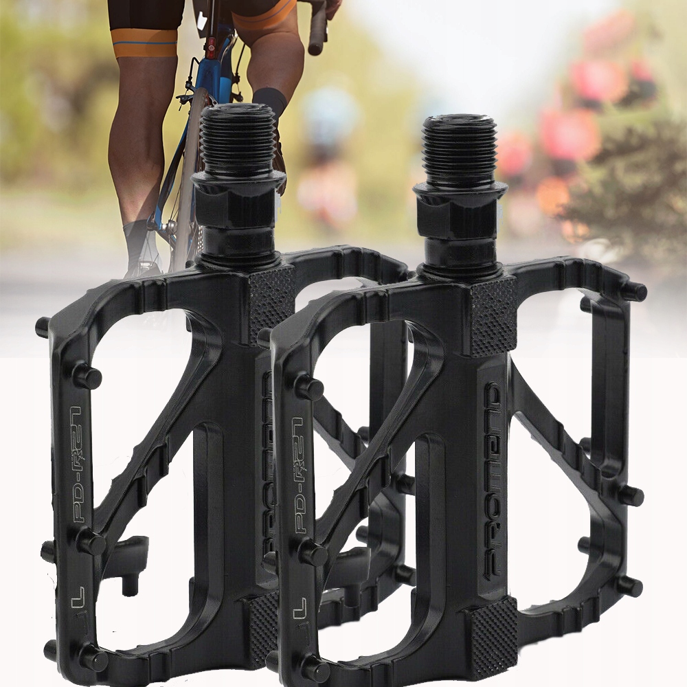 Pedały rowerowe aluminiowe platformowe lekkie do roweru Mtb trekking