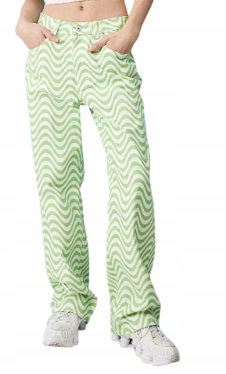 Ragged Priest Green Wave Dad Jeans vel.30