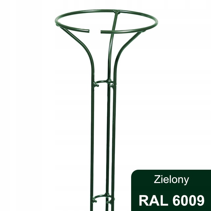 

Podpora do róż, roślin na pniu wys.165 cm, zielona