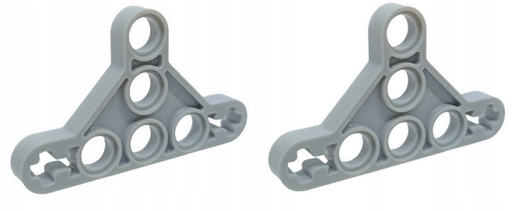 

Lego trójkąt płaski 99773 jasny szary 2 szt