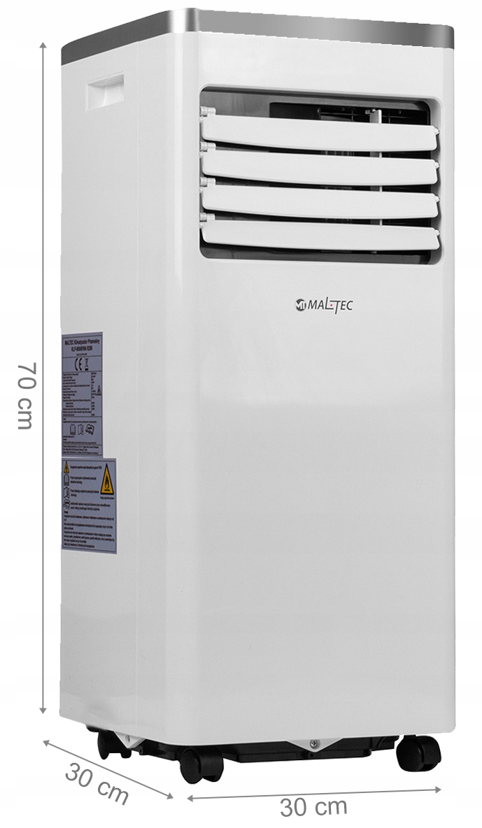 KLIMATYZATOR PRZENOŚNY KLIMATYZACJA DOMOWA CICHY MOCNY WYDAJNY KÓŁKA PILOT EAN (GTIN) 5901924240198