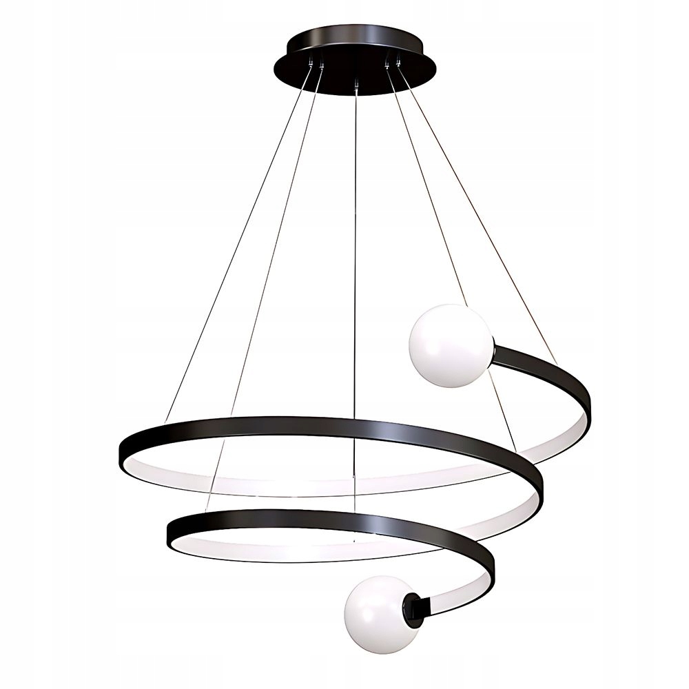 Toolight Lampa LHJ029-CP Čierna