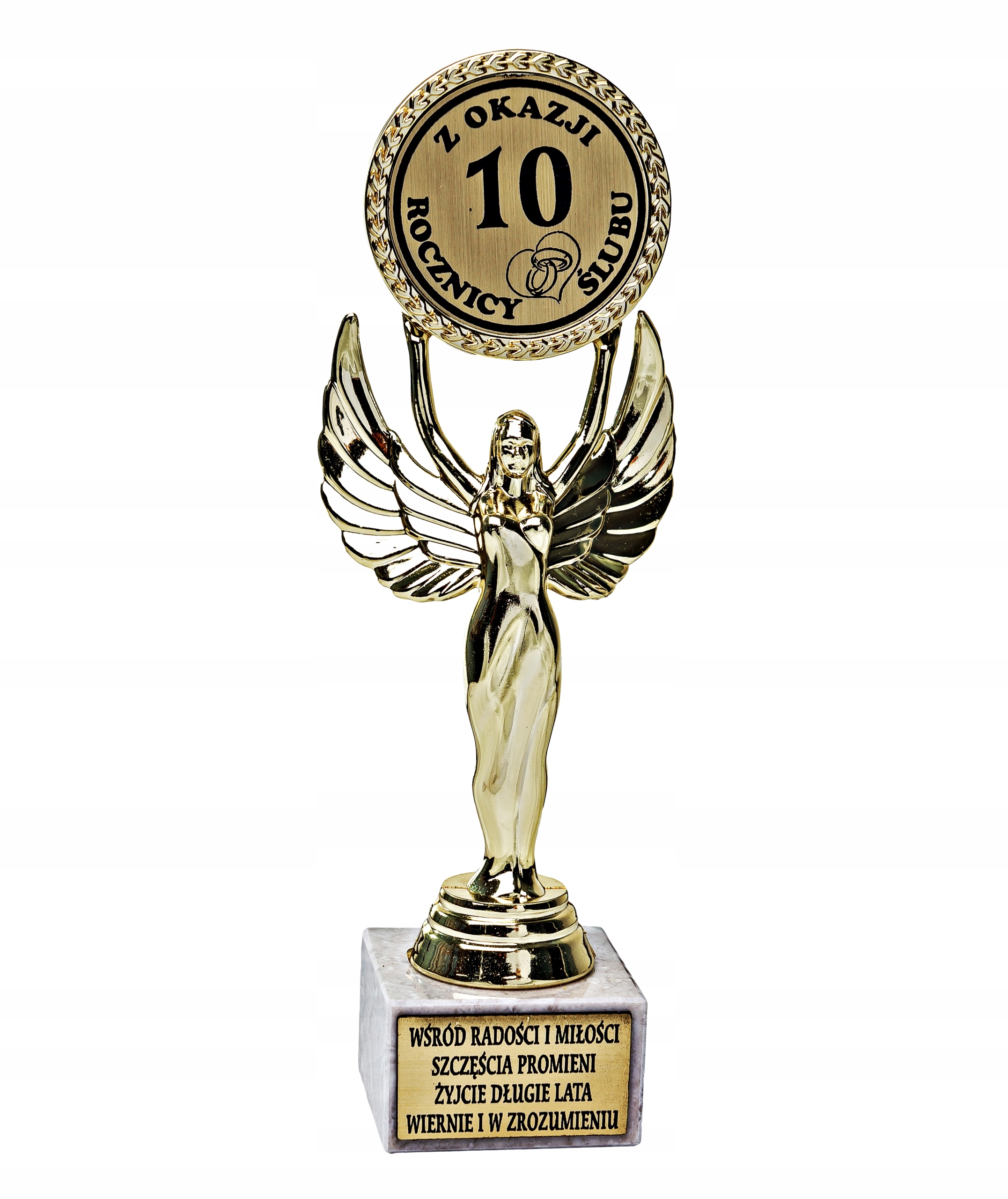 

Piękna statuetka na 10 Rocznicę Ślubu Pamiątka
