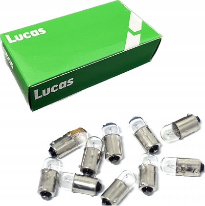 Lucas Żarówki Postojówka BA9S T3W 3W 24V 10 szt