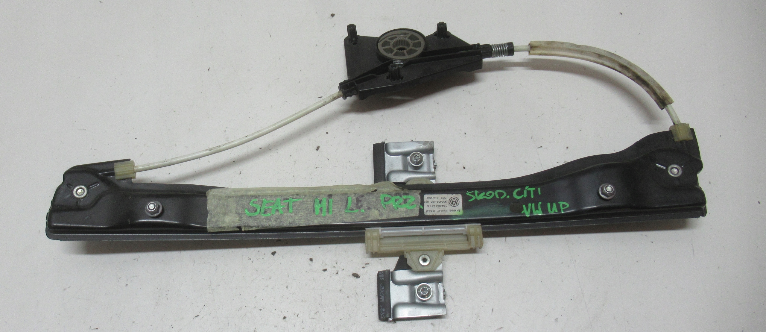 VW SKODA window regulator left front 1S4837461A