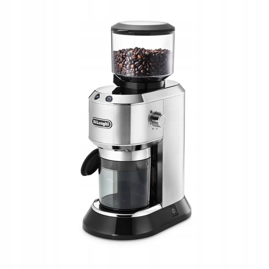 DeLonghi mlynček na kávu strieborný