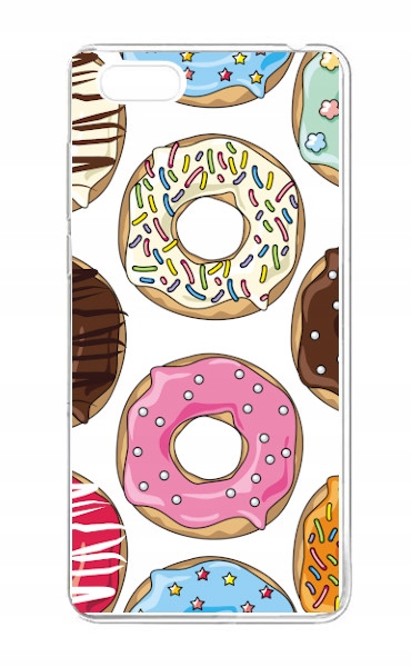 

etui silikon 1 mm pączki donut do Huawei Y5 2018