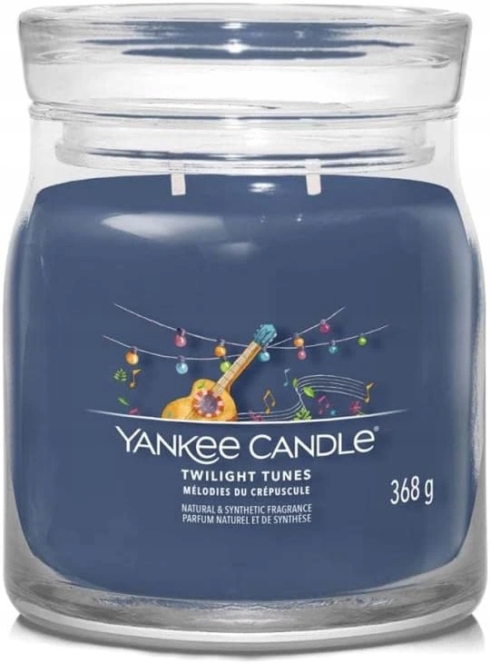 Yankee Candle vonná svíčka Signature ve skle střední Twilight Tunes 368g