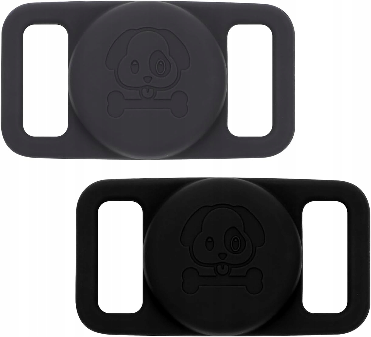 Levně 2 x Pouzdro Apple AirTag, voděodolné, měkké, s Gps Pro Psa Kočku