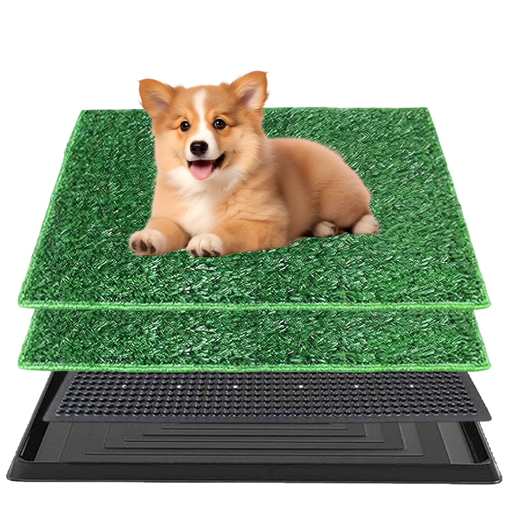 Záchod s trávou pro psy a štěňata podložka na učení velká štěňat