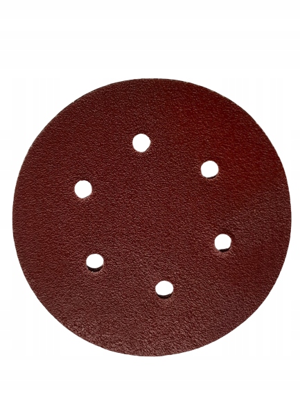 

10szt Papier Ścierny Rzep Krążek Dysk 150mm P24