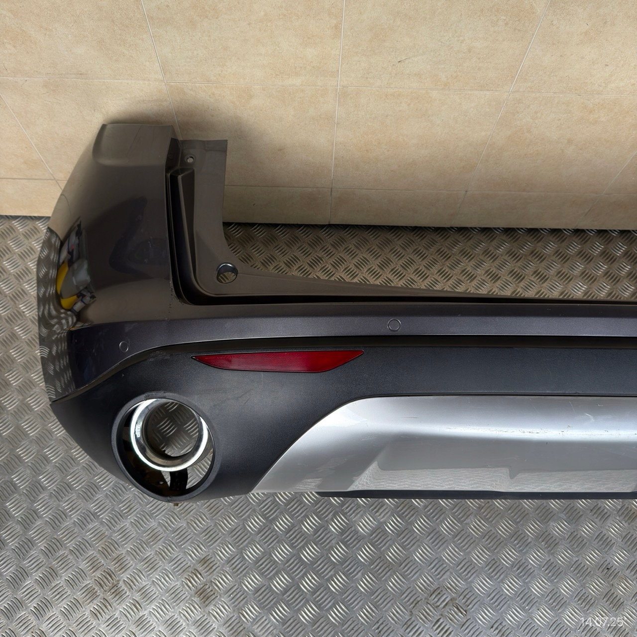 bumper rear complete ALFA ROMEO STELVIO 2018 ROK 4 PDC
