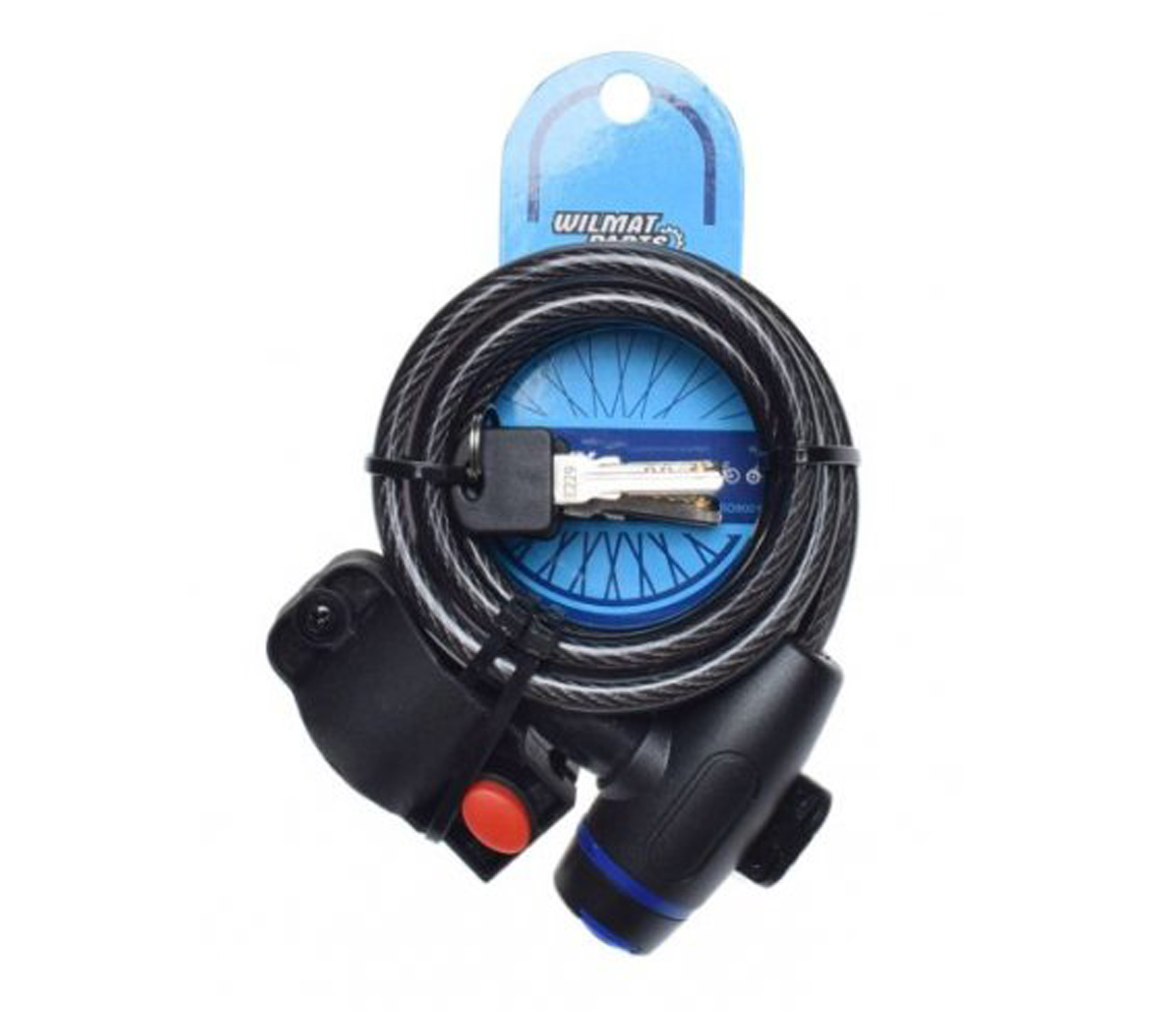 

Zabezpieczenie Rowerowe Spirala Blokada 8 x 1500