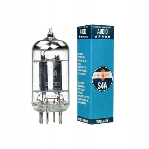 ECC83 12AX7, ECC83, 7025 Dynamic S4A Gold