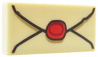 

Lego 1x2 z nadrukiem - Koperta / List 3069bpb730