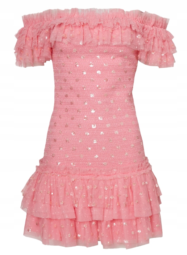 Needle & Thread Polka Dot Šaty vel. 42