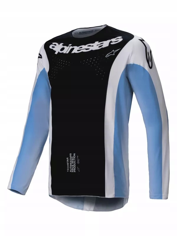 Mikina Alpinestars Techstar Melt čierna/modrá XXL