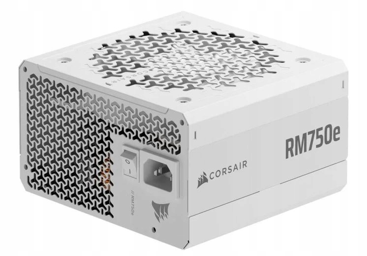 CORSAIR RM750e White, 750 Watt, Cybenetics Gold Certified, Fully Modular — 6